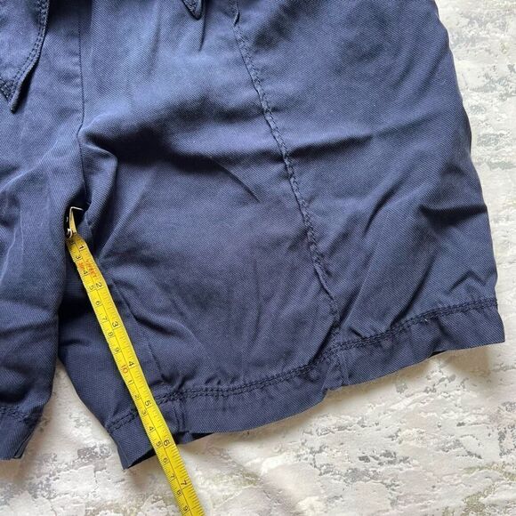 Liz Claiborne Lyocell Elastic Tie Waist Shorts 6” Inseam - Picture 4 of 8